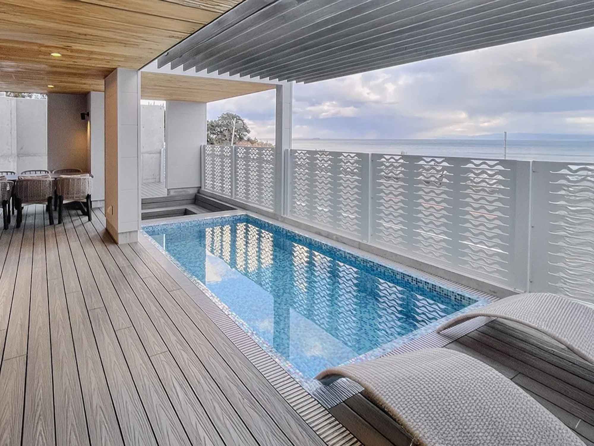 プライベートプール ヴィラの外観淡路島 - CORAL RESORT コーラルリゾート プライベートプール-ヴィラの外観淡路島